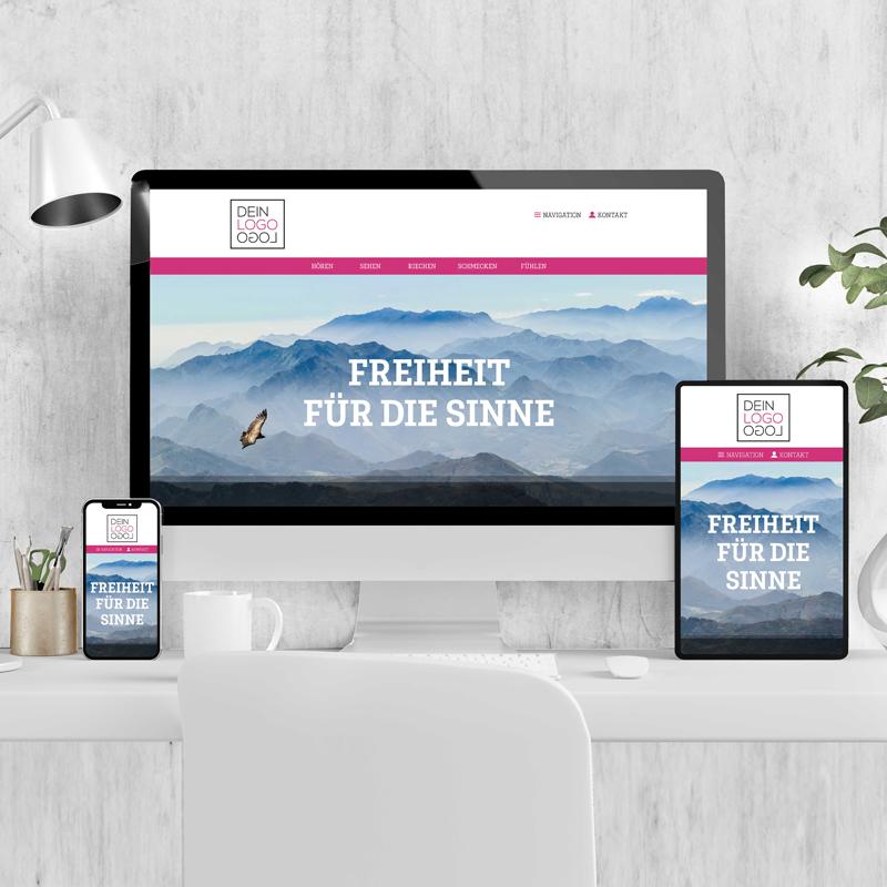 Ihre Internetseite &ndash; Im modernen Design mit fachlichen Inhalten