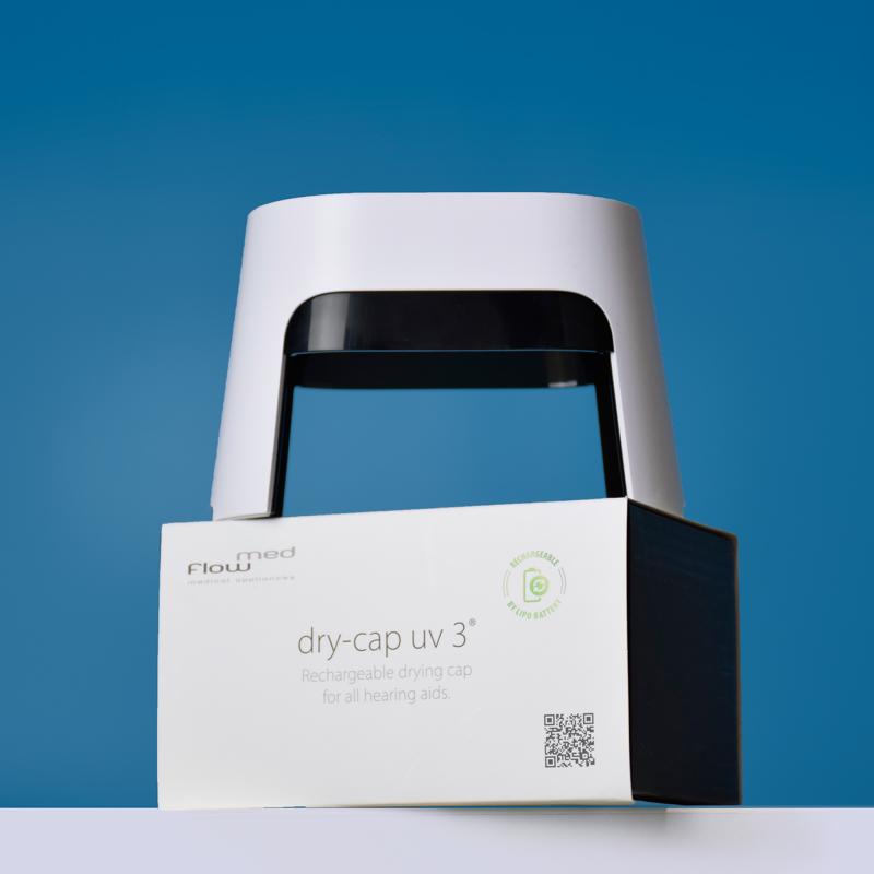 dry-cap uv 3® - Wiederaufladbare Trockenhaube für hygienische Reinigung